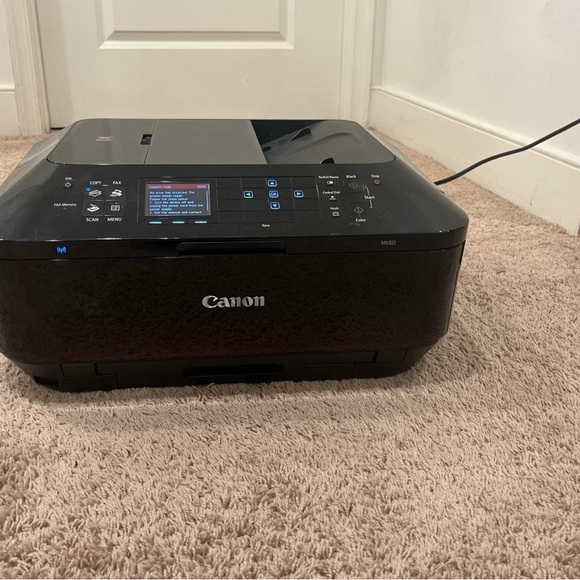 CANON MX922 INKJET OFFICE ALL IN ONE PRINTER (Ink Included&Needs Service) - Picture 1 of 6